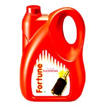 Fortune Kachi Ghani Pure Mustard Oil (5 Litre)